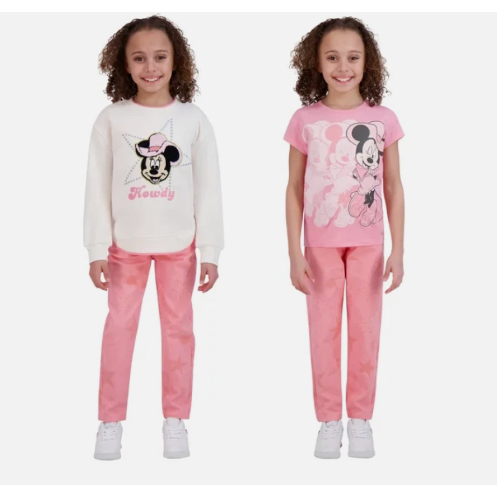 Character Kids' 3-piece Denim Set. Minnie Mouse. Size 3T. NWT